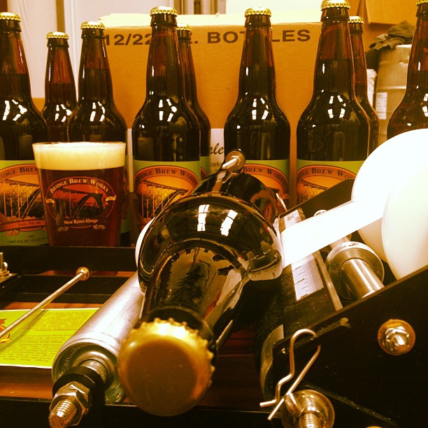 We are still celebrating I.P.A day by labeling ours...and of course drinking one or two.... #thinktaste