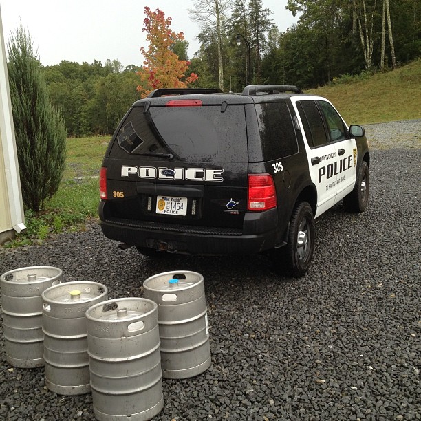 We would like to thank the Montgomery Police Department for having us be there beer sponsor for their Oktoberfest and returning our equipment... We didn't charge them a deposit because we weren't too concerned about getting anything stolen... #thinktaste