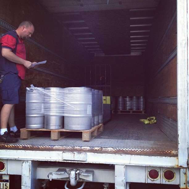 .... And full kegs and a truck heading back to better beer establishments!! Prost!