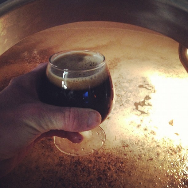 Another early morning Moxxee Coffee Stout mash... Cheers!