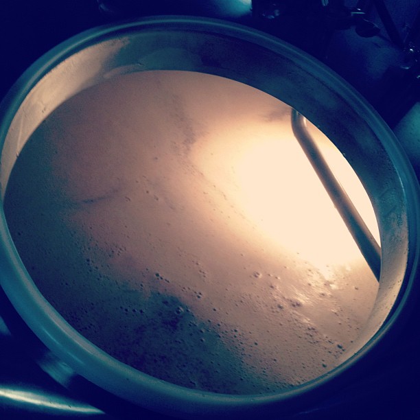 Another early morning dough- in with one if our biggest grain bills, the Baltic Porter!