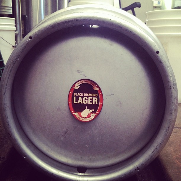 Is anyone ready for a firkin of Black Diamond Lager?