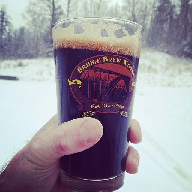 Warm up with a Moxxee Coffee Stout at your favorite waterin' hole!