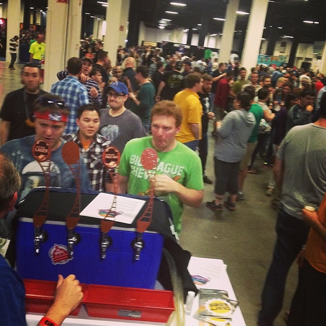We are busy pouring beers in Boston at the American Craft Beer Fest! Sold out sessions!
