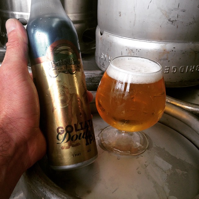 Our Goliath Double IPA is getting ready to hit the market... Keep your eyes peeled