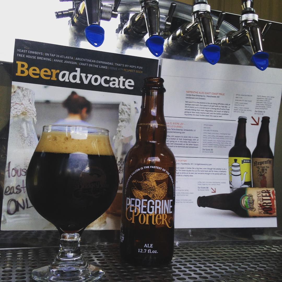 Our Baltic-Style Peregrine Porter is now available in glass bottles! Swing out to the brewery for growler fills and a variety pack of bottles from 3-6.